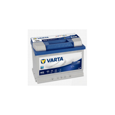 70Ah/760A Start-Stop EFB Type N70 (278x175x190) Batterie Varta
