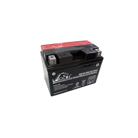 Batterie Leoch AGM+ACIDPACK MOTORCYCLE Type EB12A-BS [12V10Ah] (150x105x88)