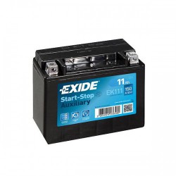 Batterie Exide Moto Start-Stop 11Ah 150x90x130 Type EXD/EK111