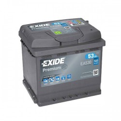 53Ah/EA530 (207x175x190) Batterie Exide Premium 12V Type EXD/EA530