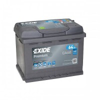 64Ah/EA640 (242x175x190) Batterie Exide Premium 12V Type EXD/EA640