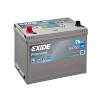 75Ah EXD/EA755 (270x173x222) Batterie Exide Premium Type EXD/EA755