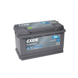 90Ah EXD/EA900 (315x175x190) Batterie Exide Premium Type EXD/EA900