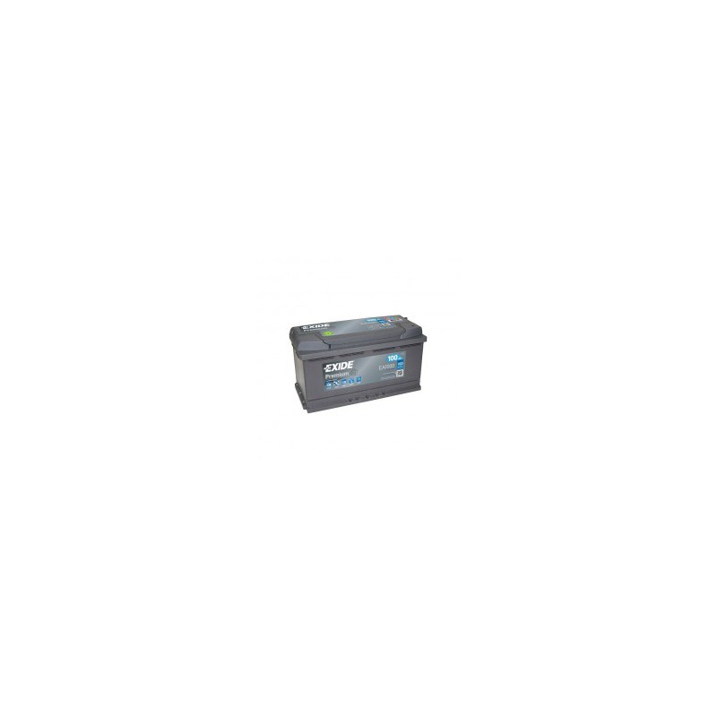 Batterie Exide Prenium 100Ah 353x175x190 Type EXD/EA1000