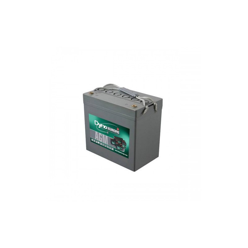 Batterie Dyno Europe AGM 12V 60,7Ah (C20) 49,8Ah (C5) 229x138x214 Type DAB12-55EV