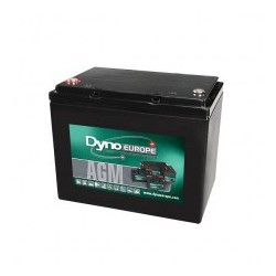 AGM 12V 99Ah (C20) 88Ah (C5)  260x168x212 Batterie Dyno Europe AGM type DAB12-80EV