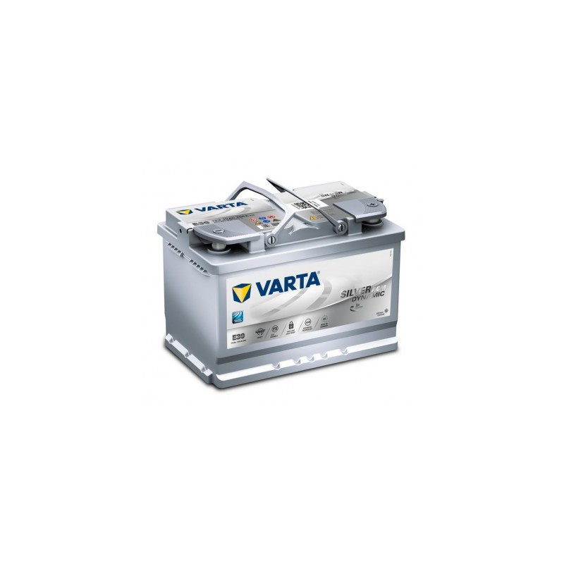 Type E39 [12V 70Ah] (242x175x190) AGM start-stop Batterie Varta Type 570901076