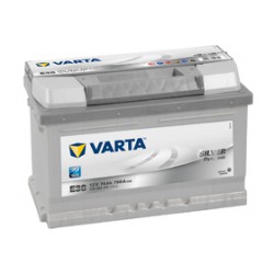 E38 Type 574.402.075 [12V 74Ah] (278x175x175) Batterie Varta Silver Dynamic