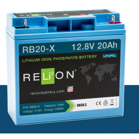 Type RB20-X [12V 20Ah] (181x166.5x76) Relion Series X