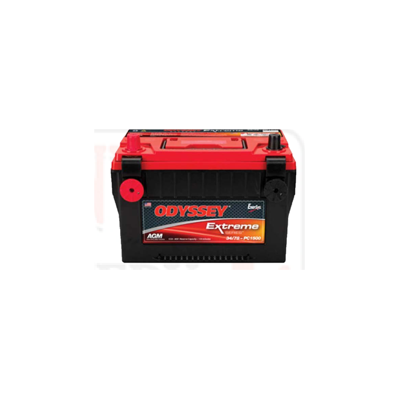 Type 34 78 PC1500DT 68Ah 12V 275x198x171 Odyssey The Xtreme Battery