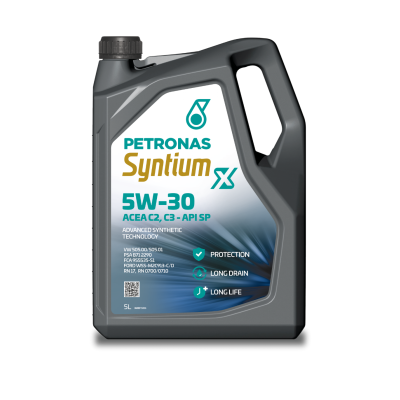 Huile moteur PETRONAS Syntium X 5W-30 Bidon 5L