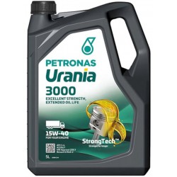 Petronas - Urania 3000 - 15W40 - huile moteur minérale - 5 litres