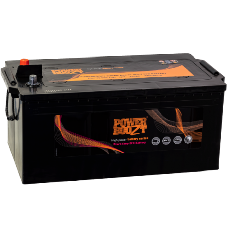 Type PB.740.500 [240Ah 12V] (518x242x276) POWERBOOZT.SUPER.HEAVY.DUTY.EFB.BATTERY