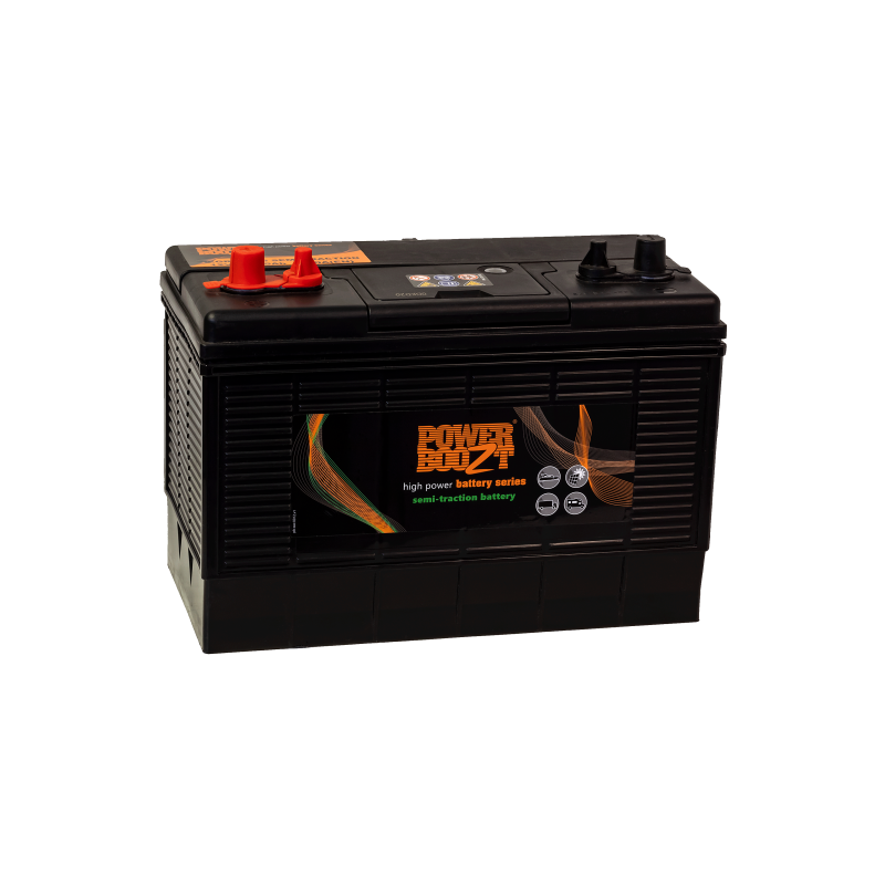 Type PB.GR31.105 [105Ah 12V] (330x242x172) POWERBOOZT.SEMI-TRACTION
