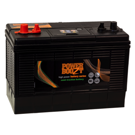 Type PB.GR31.105 [105Ah 12V] (330x242x172) POWERBOOZT.SEMI-TRACTION
