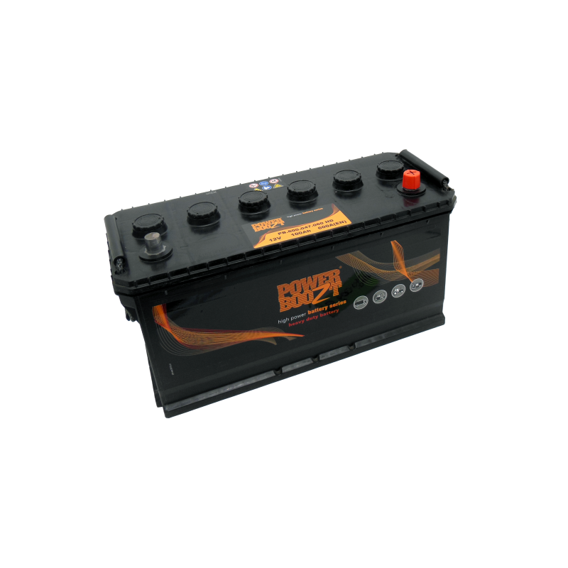Type PB.600.047 [100Ah 12V] (413x220x175) POWERBOOZT.HEAVY.DUTY.BATTERY.PLUGS