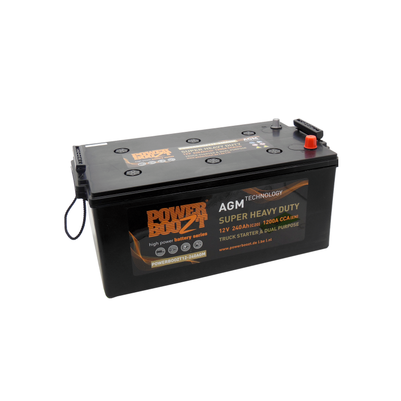 POWERBOOZT PB.720.901 PROF-AGM 220Ah 1400A +L DIN B00 (C) (518*274*242) 61kg