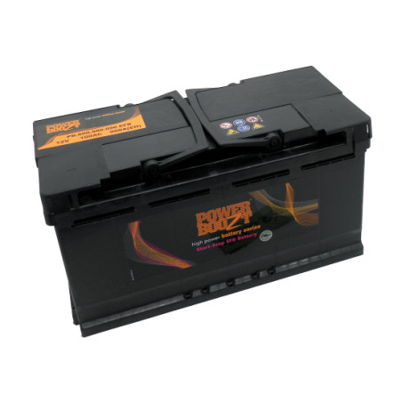 POWERBOOZT PB.600.500 EFB 100Ah 900A +R DIN B13 (L5) (353*175*190) 26kg