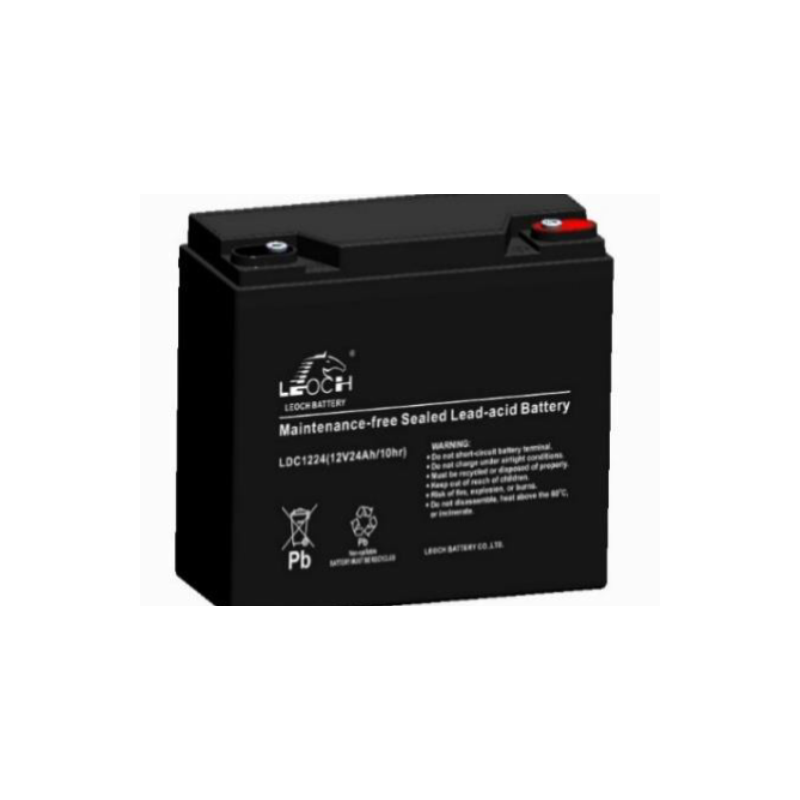 LEOCH LDC12-25 /LDC1224 12V 24Ah(C10) 25Ah(C20) T15 (181*76*171) 6.8kg