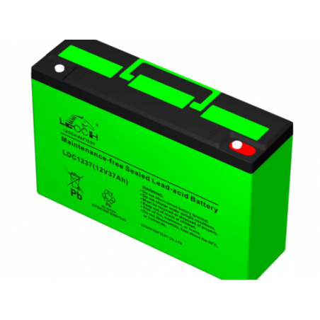 LEOCH LDC12-43 /LDC1237 12V 37Ah(C10) 43Ah(C20) layout 0 term T15 (268*78*170)