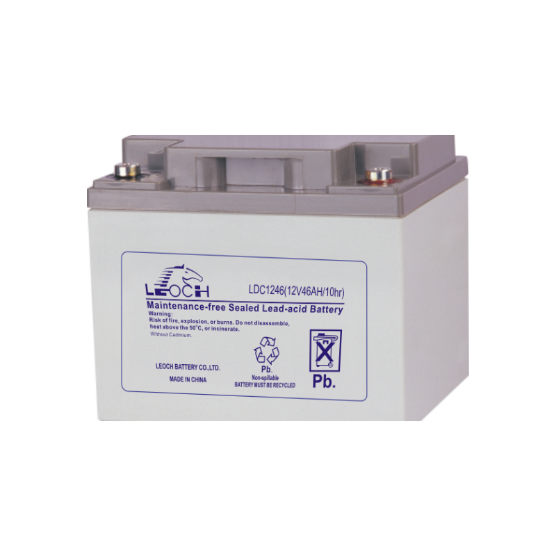 LEOCH LDC12-53 /LDC1246 12V 46Ah(C10) 53Ah(C20) layout 0 term T6 (197*166*170),