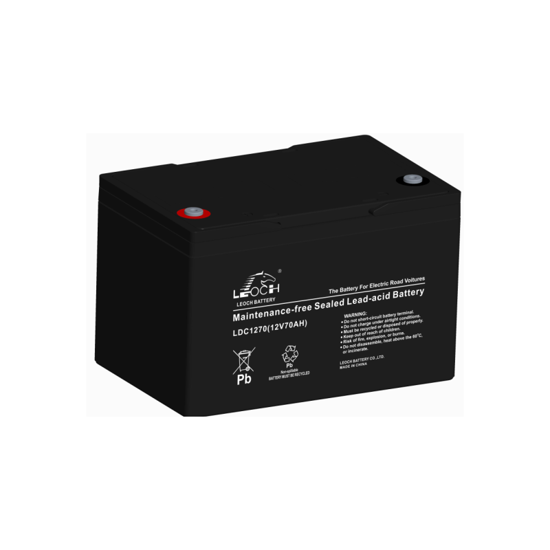 LEOCH LDC12-76 /LDC1270 12V 70Ah(C10) 76Ah(C20) T6(M6) (259*168*176) 20kg