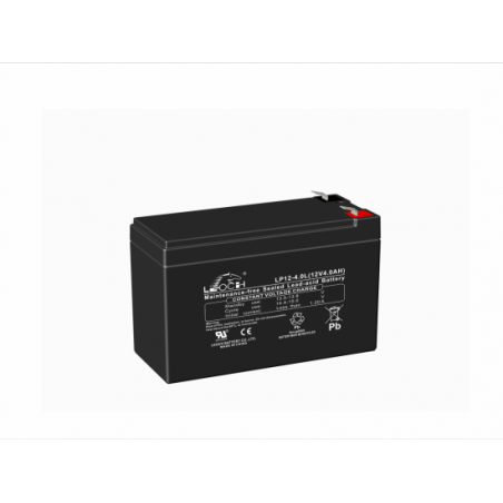 LEOCH LP12-4.0L 12V 4Ah layout 1 term T1 (195*47*74) 1,6kg