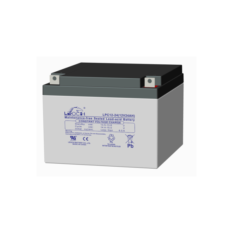 LEOCH LPC12-26 12V 28Ah layout 2 term T3 M5 (166*175*125) 9,35kg