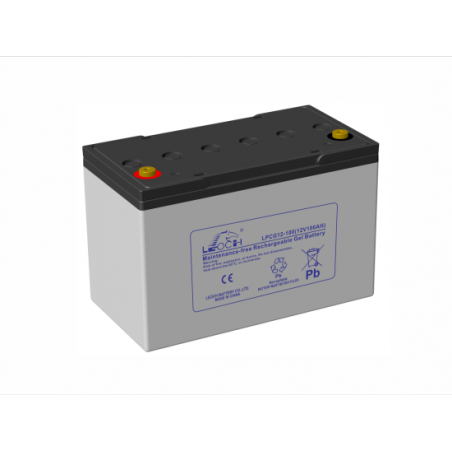 LEOCH LPCG12-100 / 6-EV-100 12V 96Ah layout 1 term T11 (330*173*218) 31kg