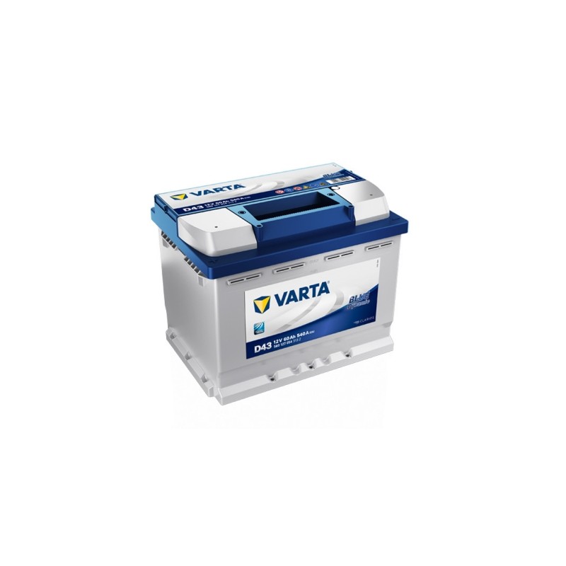 Batterie Varta BLUE Dynamic D43 Type 560127054 242x190x175