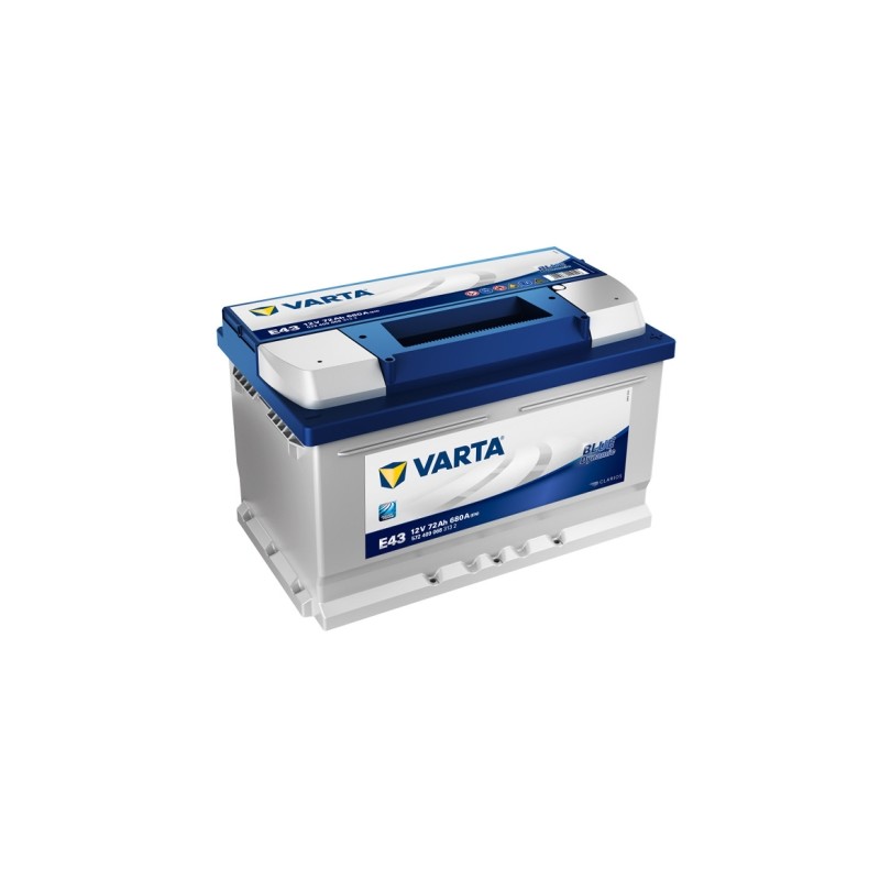 VARTA E43 572409068 DYN-SLI 72Ah 680A +R DIN B13 (LB3) (278*175*175) 15,9kg