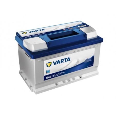 VARTA E43 572409068 DYN-SLI 72Ah 680A +R DIN B13 (LB3) (278*175*175) 15,9kg