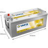 VARTA A2 670901100 PROM-AGM 170Ah 1000A +L DIN B00 (B) (513*223*223) 47,5kg
