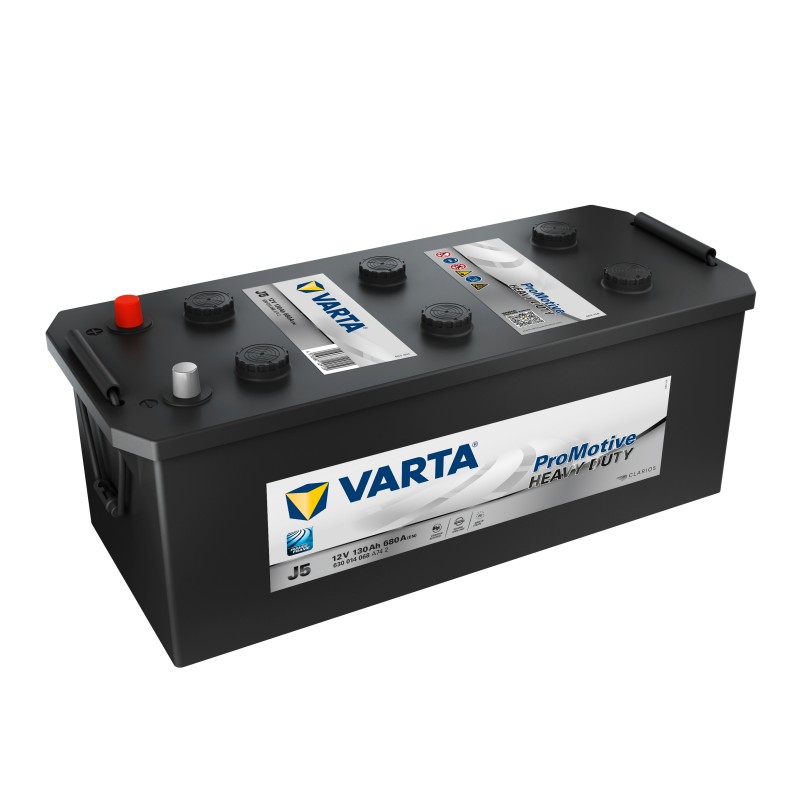 Batterie VARTA PRO motive BLACK J5 12V 130Ah 514x218x208