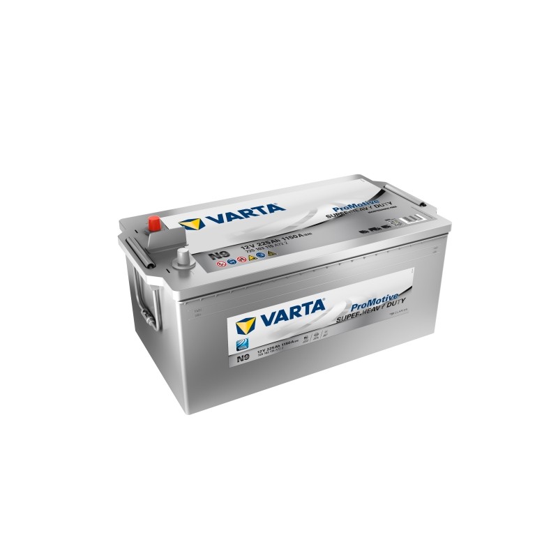 batterie VARTA PRO motive SILVER N9 12V 225Ah 518x276x242