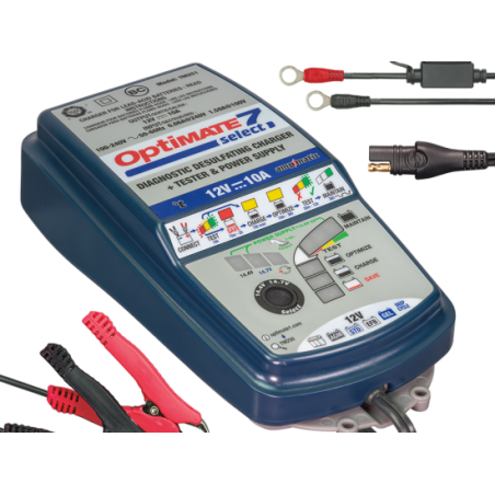 OPTIMATE OPT.7G 7 Gold Select Supply Start/Stop charger (12V 10A)