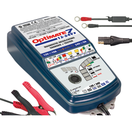 OPTIMATE OPT.7G.1224 7 Gold Start/Stop charger (12V-10A / 24V-5A)