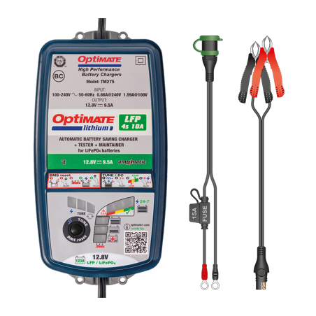 OPTIMATE OPT.4S-10 LiFePO4 charger (12V-10A)