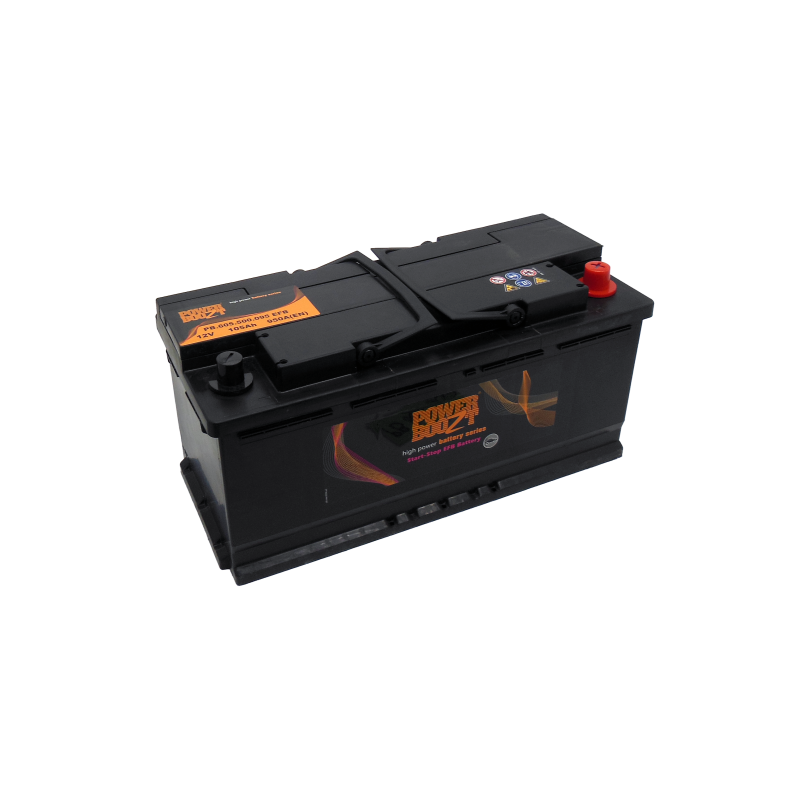 POWERBOOZT PB.957.EFB SEMI-TRAC 100Ah 900A +R DIN B13 (L5) (353*175*190) 26kg