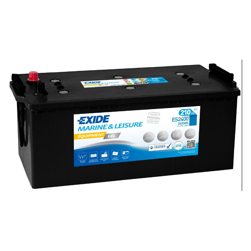 Batterie Exide Equipment Gel ES2400 12V 210Ah 518x279x240
