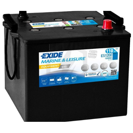Batterie Exide Equipment Gel ES1200 12V 110Ah 285x270x230