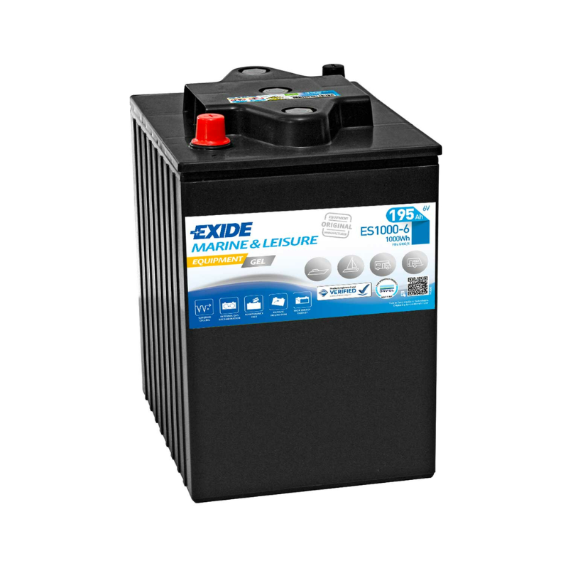 Batterie 	Exide Equipment Gel 6V 195Ah 245x190x275