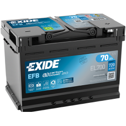 EXIDE EL700 (TL700) EFB 12V...