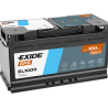 EXIDE EL1000 12V 100Ah 900A EFB LxBxH 353x175x190 +R B13 25,5Kg