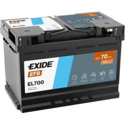 EXIDE EL700 (TL700) EFB 12V...