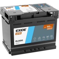 EXIDE EL600 (TL600) EFB 12V...