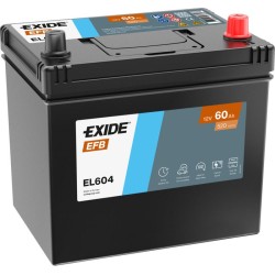 EXIDE EL604 (TL604) EFB 12V...
