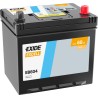 EXIDE EB604 (TB604) SLI 12V 60Ah 480A +R Korean B1 230*173*222mm 14,2kg