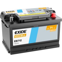 EXIDE EB712 (TB712) SLI 12V...