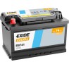EXIDE EB741 (TB741) SLI 12V 74Ah 680A +L B13 278*175*190mm 16,5kg